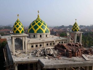 Pembuat Kubah Masjid di Banjarmasin